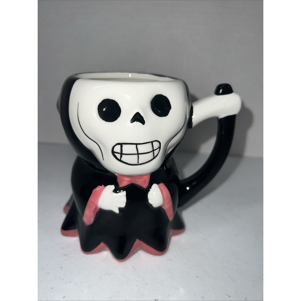 Halloween Figural Grim Reaper Mug Target Hyde & Eek 2024 Earthenware Character